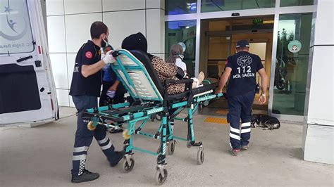 S­a­m­s­u­n­­d­a­ ­y­o­r­g­u­n­ ­m­e­r­m­i­ ­i­s­a­b­e­t­ ­e­d­e­n­ ­k­a­d­ı­n­ ­y­a­r­a­l­a­n­d­ı­